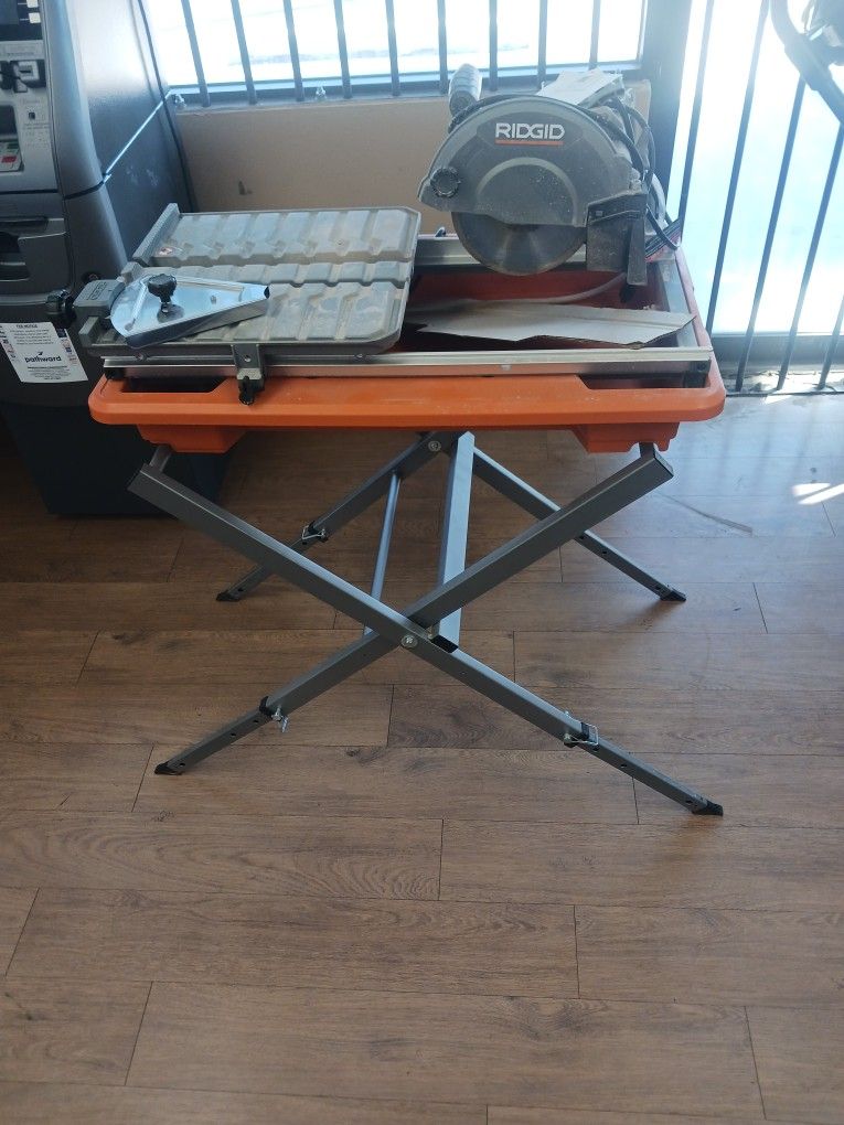 Ridgid 7in Tile Saw