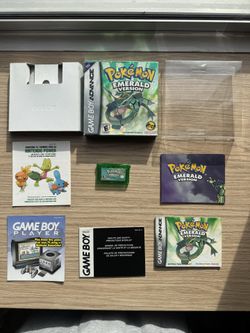 Pokemon Emerald USA CIB Complete in Box
