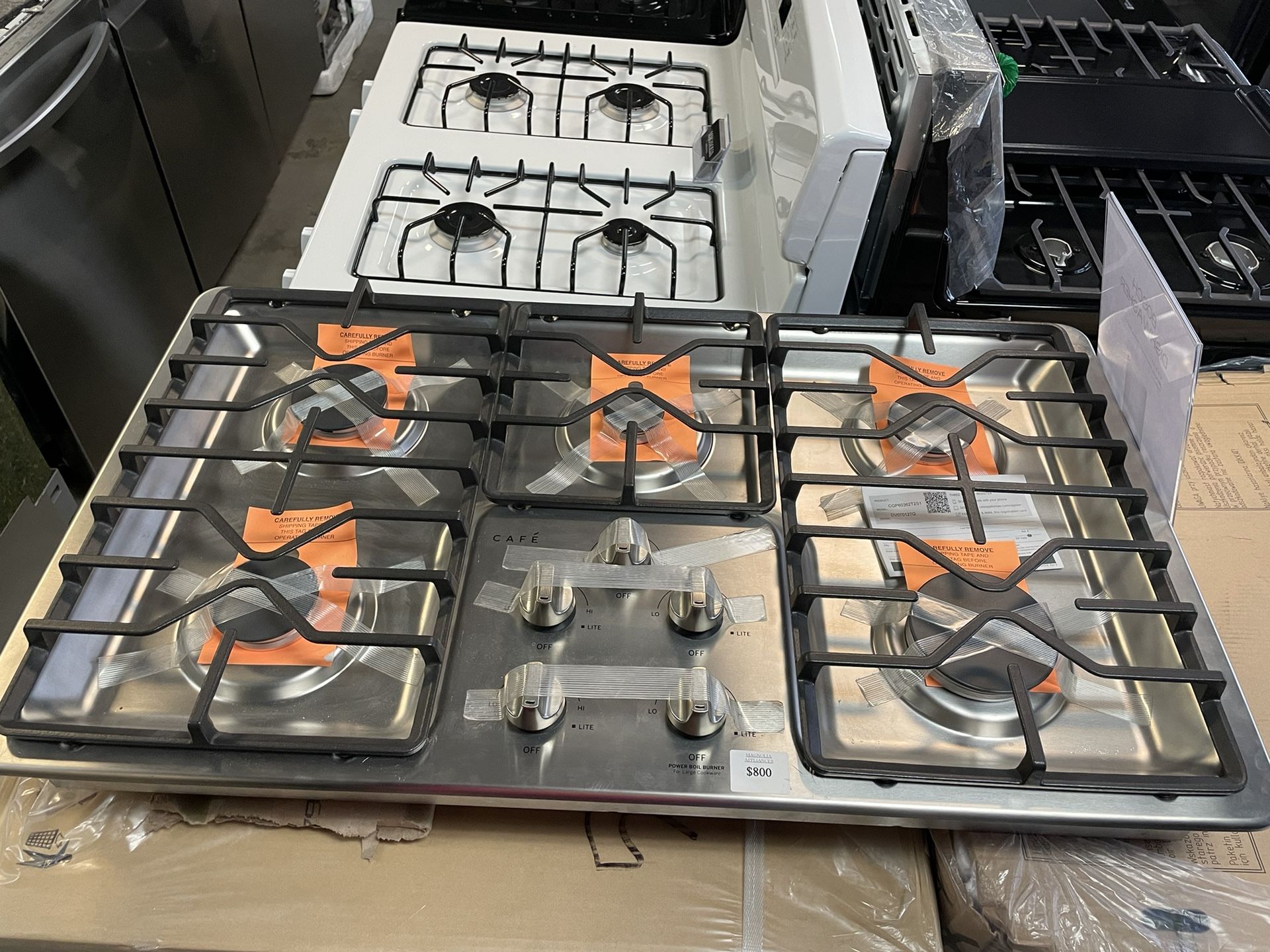 Cafe 36” Gas Cooktop Gas Range 