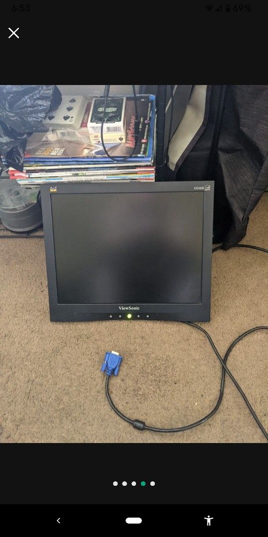 ViewSonic CPU monitor 