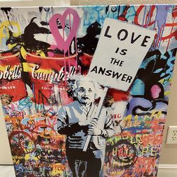 Art Painting-Love Is The Answer