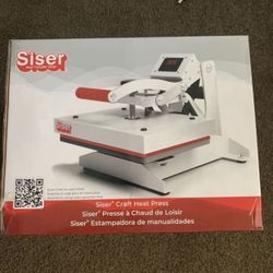SISER HEAT PRESS (BRAND NEW)