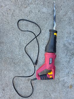 Chicago Electric  Heavy Duty Variable Speed Rotating Handle Reciprocating Saw