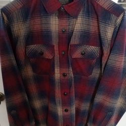 Xl Pendleton Beautiful Checker Jacket  RARE Plus Shipping 