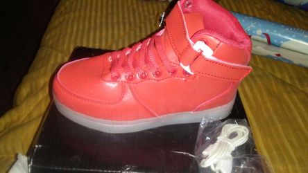 Brand new in box kids light up shoes