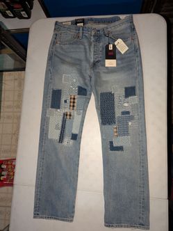 New Men 33x30 Levi's Selvedge Patchwork Jeans – New with Tags