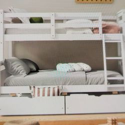Twin Over Full Bunk Bed 