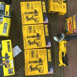 New tools, in good condition.  Prices vary, ranging from $90 to   $349. dollars.  There is a one month warranty , the money is not returned, only cred
