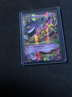 Pokemon Cards Phantom Forces M Gengar EX Secret Rare