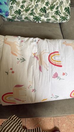 Twin size unicorn Comforter