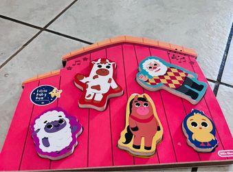 Little Baby Bum sound animal farm puzzle
