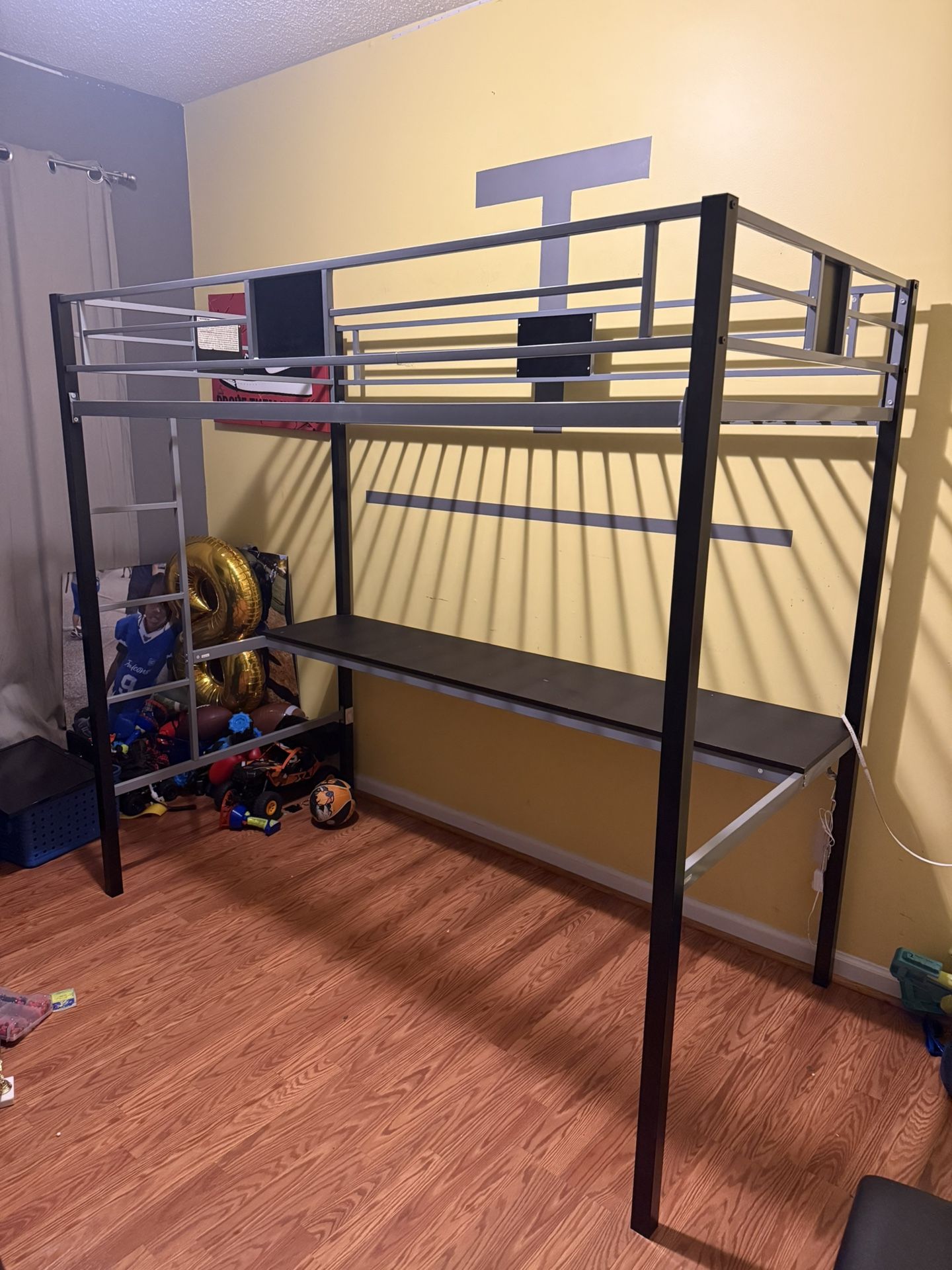 Twin Bunk Bed w/ Desk