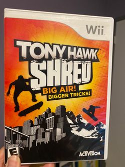 Nintendo Wii game, Tony Hawk Shredded