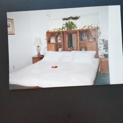 Waterbed Solid Oak King RREE