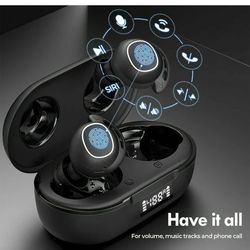 BRAND NEW IN BOX MPOW M30 True Wireless Earbuds with LED Display