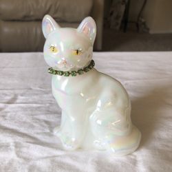 Glass Cat Figurines