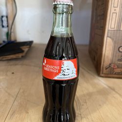 Vintage Coke Bottle Christmas Edition