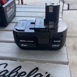 18 V Ryobi battery
