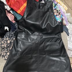 Zara Leather Dress 