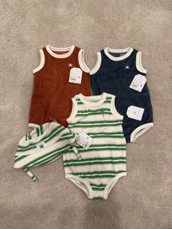 Brand New Little Co Romper Bubble Set