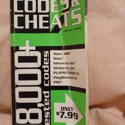 #Nintendo #Xbox #Playstation Codes &Cheats  Book