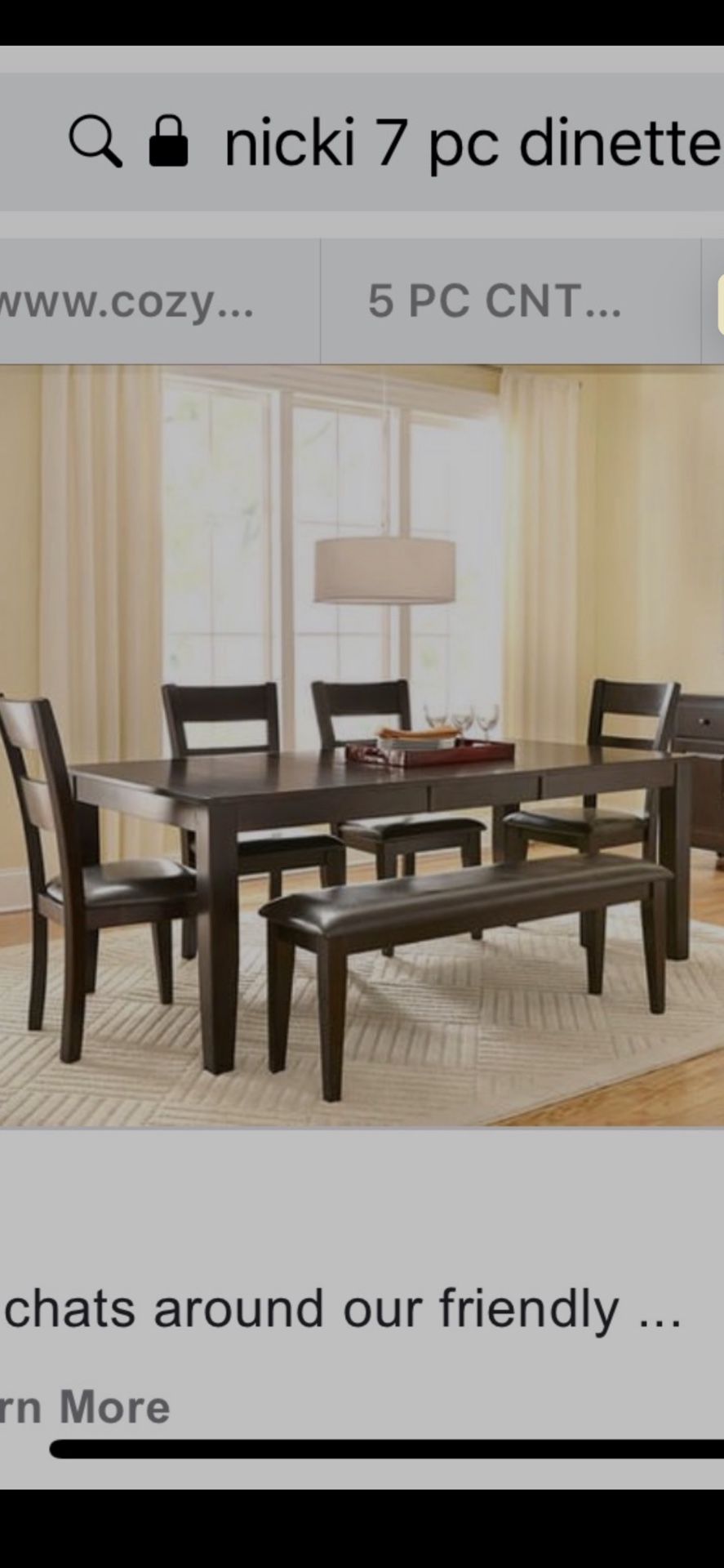 Dining Table and/ or Chairs