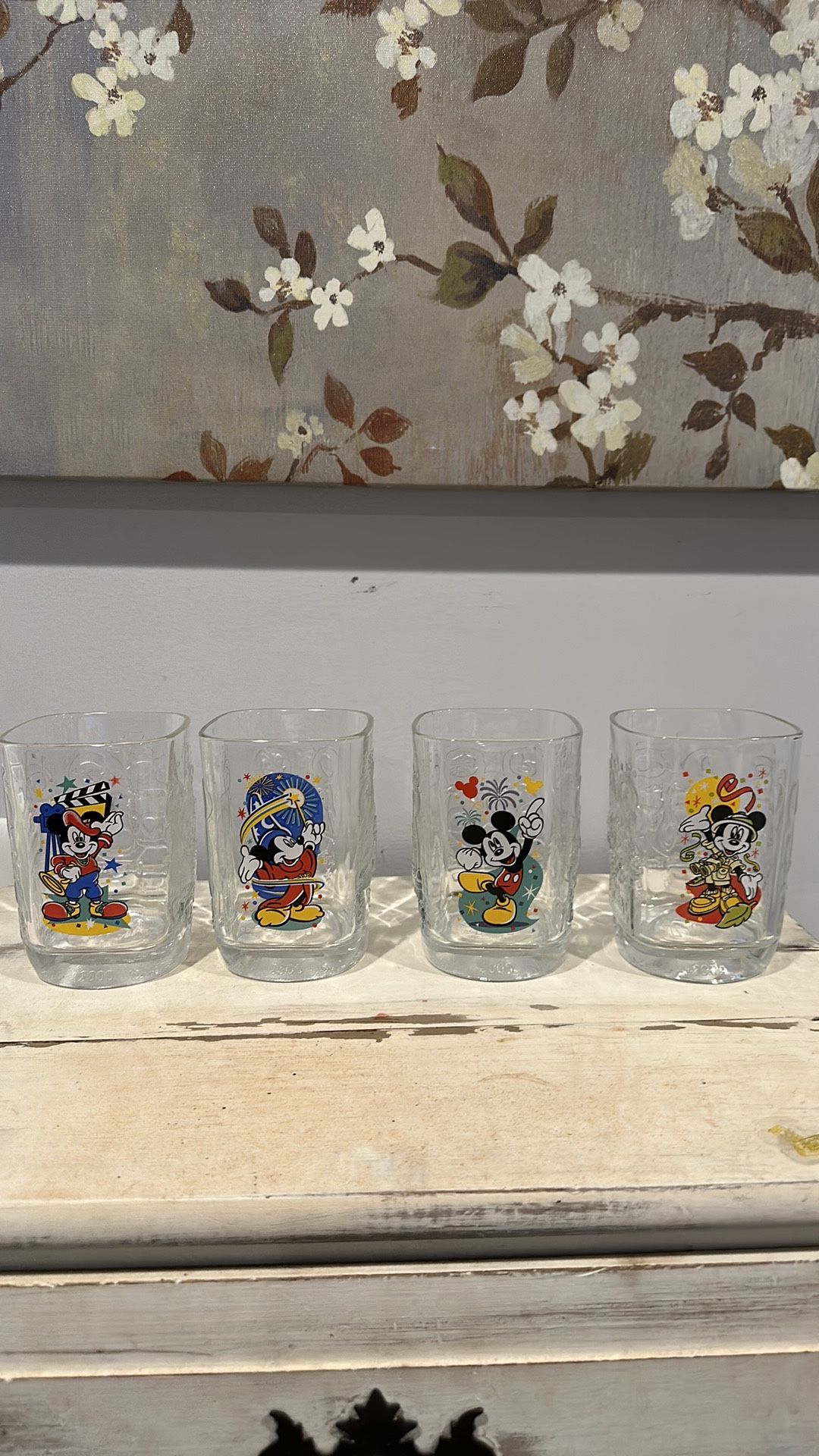 McDonald’s Disney Glasses Set Of 4