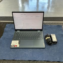 Lenovo Yoga 6 Laptop (Win 11 Home, 8GB Ram, 256GB, AMD Ryzen 5 7530U, Touchscreen)