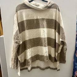 NWT size XL striped Sweater 