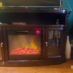 Electric Fireplace TV Stand