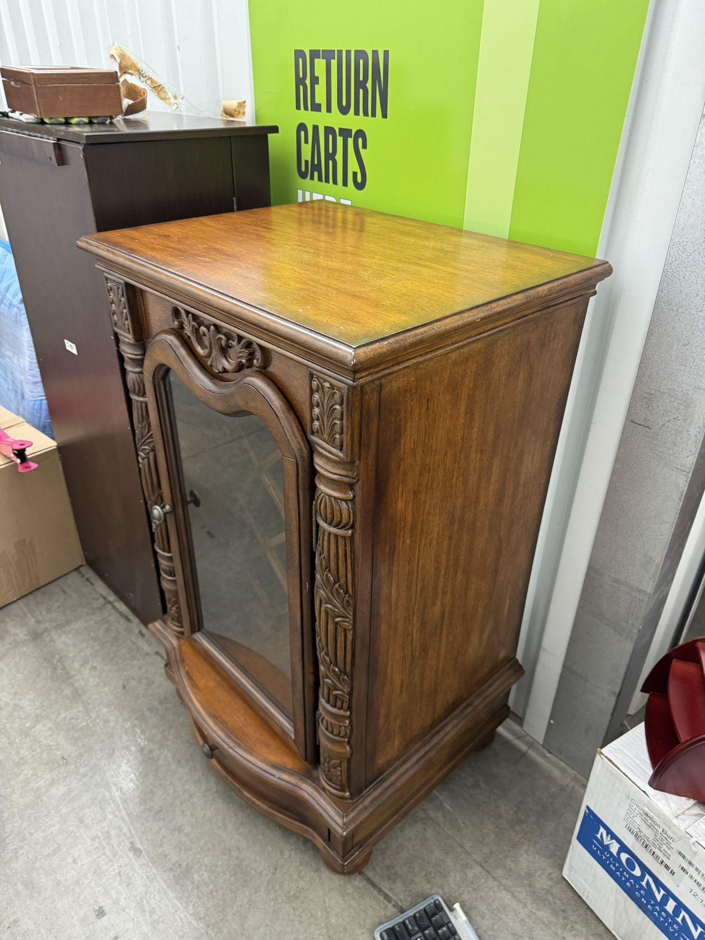 Vintage Wine Cabinet