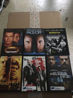 JOHN TRAVOLTA dvd collection is for sale.