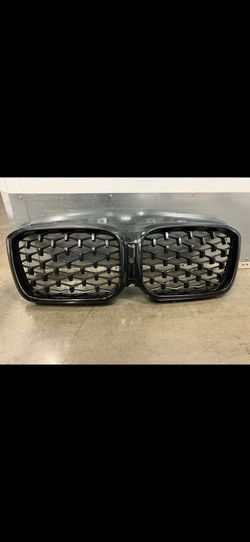 FREE BMW Gloss Black Kidney Grille
