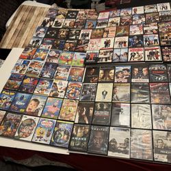 Big DVD Lot Collection of 108 Movies (11 are Sealed) : Comedy, Thriller, Animated, Drama and Action Movies 