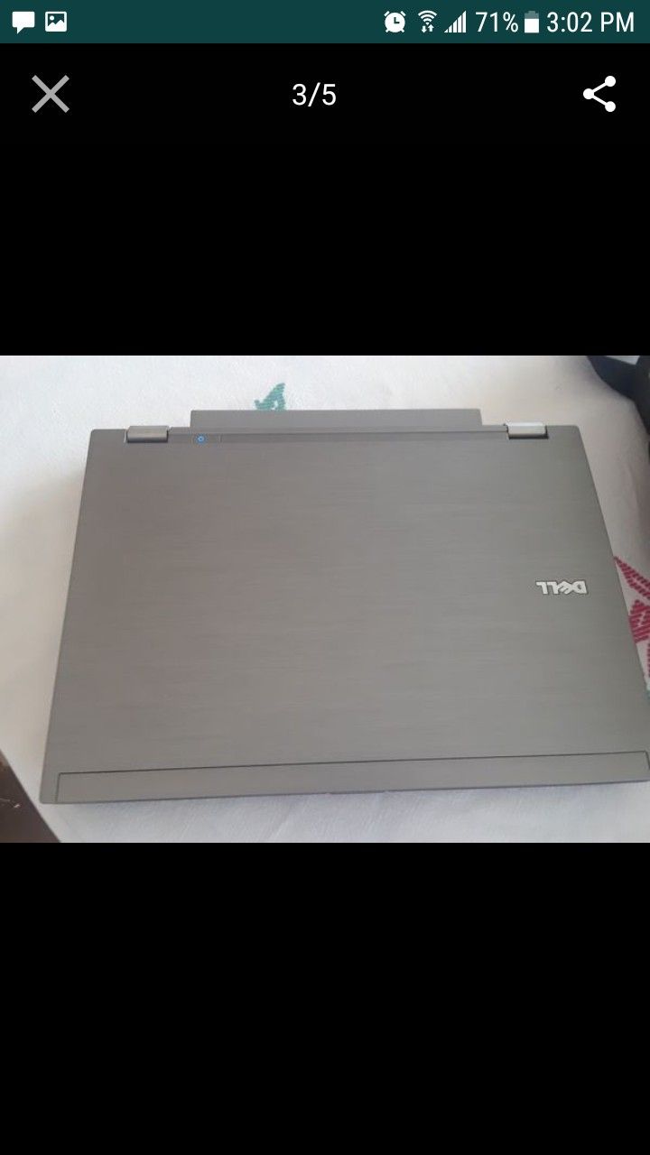 Dell business i7 laptop