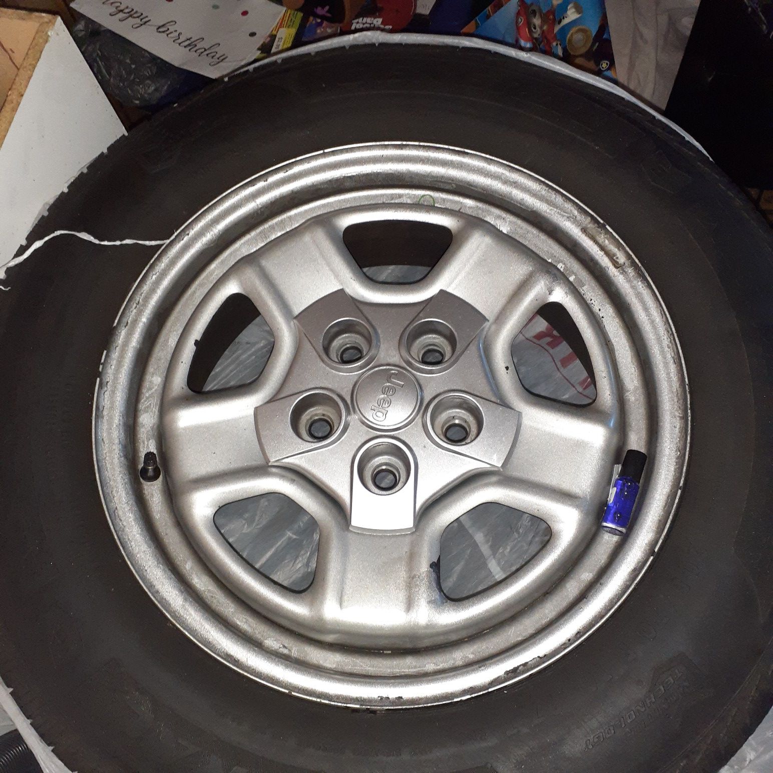 2010 16 inch rims from a jeep patriot