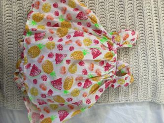 Brand new summer fruit dress baby 0-3 months