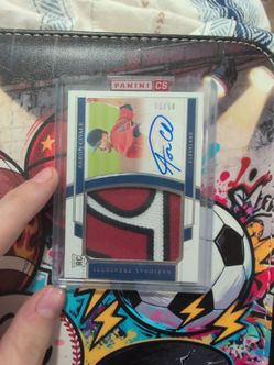 Aaron Civale Panini National Treasures RC Auto Patch Card
