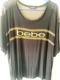 BEBE SHIRT  / LADIES SIZE 1X