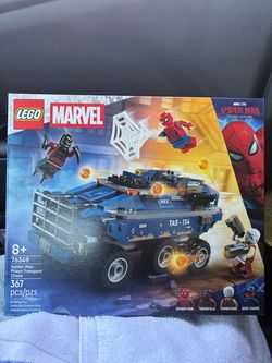 Marvel Spider-Man Prison Transport Chase Lego set NEW !