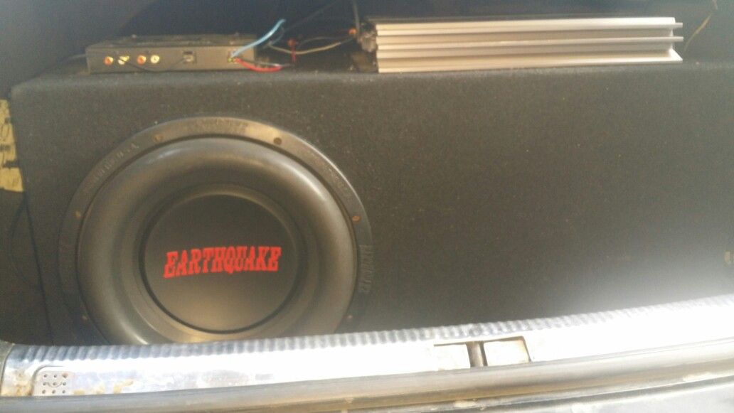 12 SUBWOOFER & AMPLIFIER