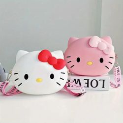 Hello Kitty Silicone Crossbody Bag 