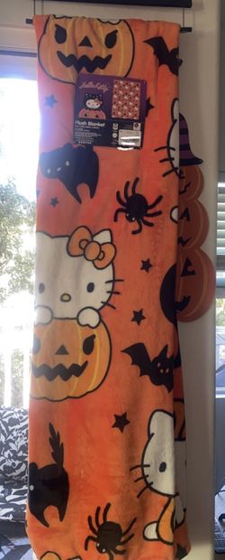 Hello Kitty Halloween Blanket