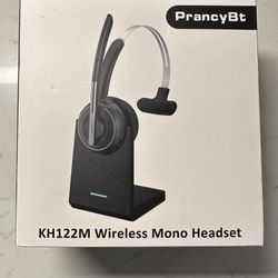 Bluetooth  Headset, Wireless Headset with Microphone for PC, V5.2 Computer Headset