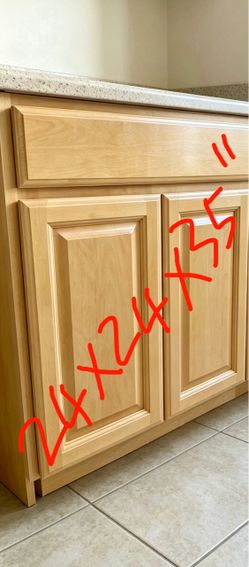 brand-New Base Cabinet, Kitchen Cabinet, Bathroom Cabinet Vanity.  24x24x35