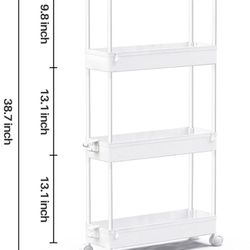 Organizer Cart With Wheels 