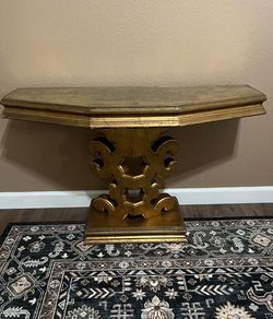 Hollywood Regency James Mount Style Console READ POST