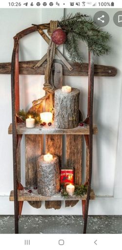 Antique Vintage Sleds / Sleighs Price Is For Each 