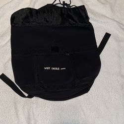Wet Okole Hawaii Neoprene Black Backpack 