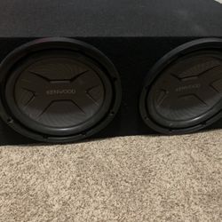 Kenwood 12” Subwoofers